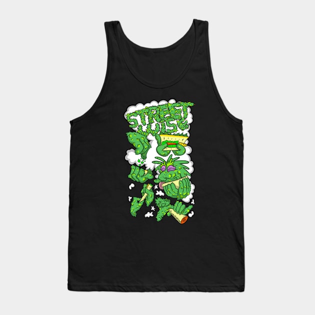 STREET WISE ROLLING Tank Top by varasbro